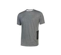 U-Power - Tee-shirt manches courtes gris foncé Slim ROAD S Gris Foncé