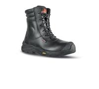 U-Power UM70354 Linea Concept-M Modello Mleopard UK Scarpe antinfortunistiche Stivali, S3 HRO SRC CI, Nero, 39 Dimensioni