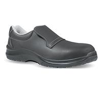 U POWER UW20112-45, UW20112-45-Calzado de seguridad gama WHITE68&Black Modelo Structure S2 SRC Talla Unisex-Adulto, Nero, 45 EU