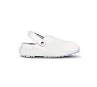 U POWER UW60041-40 - Calzado de seguridad gama WHITE68&Black Modelo Surge SB E A FO SRC Talla 40