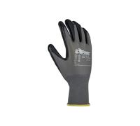 U-Power Guanti Antinfortunistica Valzer Poliestere Nitrile Protezione Rischi Meccanici Grigio 8/M 12 pz