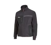 U-Power VENUS, felpa ecosostenibile, calda e morbida in materiale Polartec, dotata di 3 tasche, tutte con chiusura zip (ASPHALT GREY_S)