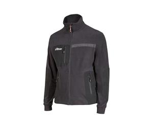 U-Power VENUS, felpa ecosostenibile, calda e morbida in materiale Polartec, dotata di 3 tasche, tutte con chiusura zip (ASPHALT GREY_S)