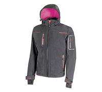 Softshell donna Space Lady grigio-fucsia Taglia L U-power