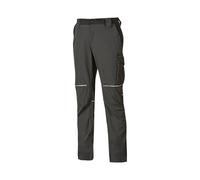 U-Power Pantalone da lavoro World Slim Fit Multitasche Traspirante Impermeabile Grigio L