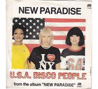 U.S.A. Disco People / The French Way - New Paradise 7" 45