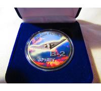U S Air Force B-2 Spirit (Stealth Bomber) Moneta di Sfida W/Presentazione Box