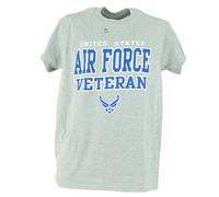 U.S. Air Force Orgoglioso Veterano Adulti Uomini Maglietta Grigia