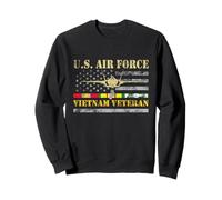 U.S Air Force Vietnam - Camicia per veterani USAF Felpa
