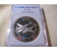 U S Army Air Forces P-38 Lightning Moneta di Sfida