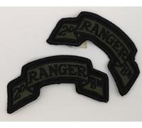 U.S. Army Distintivi Polso Spallaccio 1st 2nd 3rd Ranger Battalion Patch