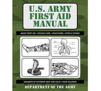 U.S. Army First Aid Manual (Paperback) - Common