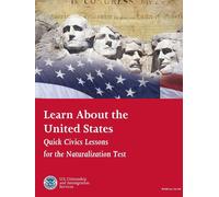 U.S. Citizenship & Immigrat Learn About the United States: Quick Ci (Tascabile)
