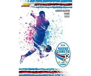 U.S.D. Nuova Cometa 2004 S. Maria. Album con figurine stampate direttamente sulle pagine