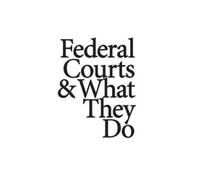 U S Department of Justice Federal Courts & What They Do (Tascabile)
