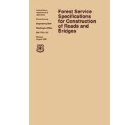 U.S. Department of the Army Forest Service Specification for Roads a (Tascabile)