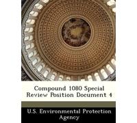 U S Environmental Protectio Compound 1080 Special Review Position Do (Tascabile)