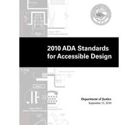 U S Government 2010 ADA Standards for Accessible Design by Departmen (Tascabile)