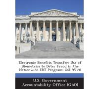 U S Government Accountability Office (G Electronic Benefits Transfer (Tascabile)