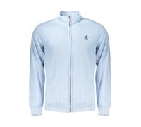 U.S. GRAND FELPA CON ZIP UOMO AZZURRO