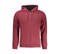 U.s. Grand Felpa Con Zip Uomo Rosso