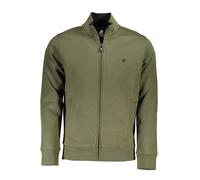 U.S. GRAND FELPA CON ZIP UOMO VERDE