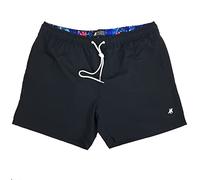 U.S. Grand Polo Equipment & Apparel Costume da Bagno Uomo a Pantaloncini da Mare Boxer Taglie Forti 3XL 4XL 5XL 6XL (3XL - Nero)