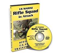 U.S. Marine Rifle Squad in Attack