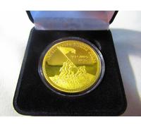 U S Marines Iwo Jima Moneta di Sfida W/Presentazione Scatola