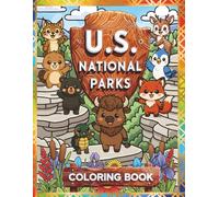 U.S. NATIONAL PARKS - COLORING BOOK