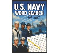 U.S. Navy Word Search Puzzle Book: Word searches with easy-to-read text about SeaBee, Military, Soldier -- 6X9 inches, 110 pages - More than 50 ... for travel, vacation, downtime, or as a gift