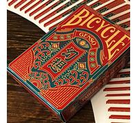 U.S.P.C.C. Mazzo di Carte Bicycle Genso Green Playing Cards by Card Experiment