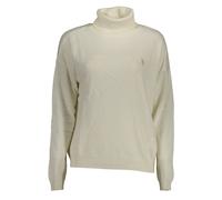 U.S. POLO ASSN. Bianco Polyamide Women Sweater - L