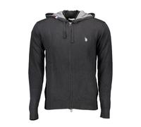 U.S. POLO ASSN. Black Cotton Men Cardigan - XXL