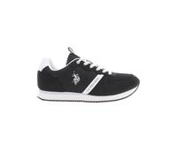 U.S. POLO ASSN. Black Polyester Men Sneaker - EU44/US11