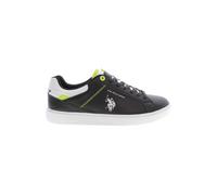 U.S. POLO ASSN. Black Polyester Men Sneaker - EU45/US12