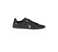 U.S. POLO ASSN. Black Polyester Women Sneaker - EU35/US5