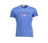 U.S. POLO ASSN. Blue Cotton Men T-Shirt - XXL