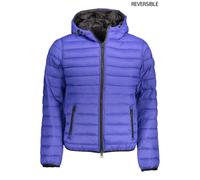 U.S. POLO ASSN. Blue Nylon Men's Reversible Jacket - IT54 | XXL