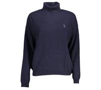U.S. POLO ASSN. Blue Polyamide Women's Sweater - L