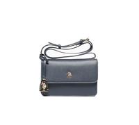 U.S. Polo Assn. - Borsa a tracolla in poliuretanica, blu navy (22 X 6 X 15 cm)