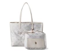 U.S. Polo Assn. Borsa reversibile Surrey 40 cm bianco