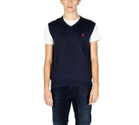 U.S. Polo Assn. - Cotton Waistcoat Us40 174001 - - Knitwear - Uomo - Blu - S