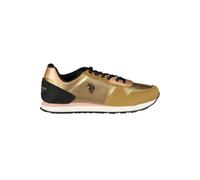 U.S. POLO ASSN. Gold Polyester Sneaker - EU35/US5