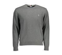 U.S. POLO ASSN. Gray Cotton Mens Sweater - XXL