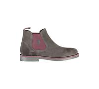 U.S. POLO ASSN. Grigio Leather Men Ankle Boot - EU44/US11