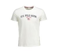 U.s. Polo Assn. Maglia Manica Corta 61504 Bianco Uomo