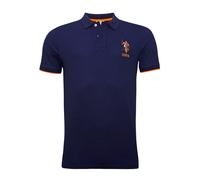 U.S. POLO ASSN. Maglietta navy / arancione scuro Uomo U.S. POLO ASSN. XXL navy / arancione scuro