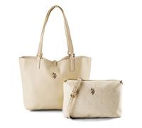U.S. Polo Assn. Shopper reversibile Malibu 30 cm bianco