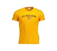 U.S. POLO ASSN. Orange Cotton Men T-Shirt - XXL